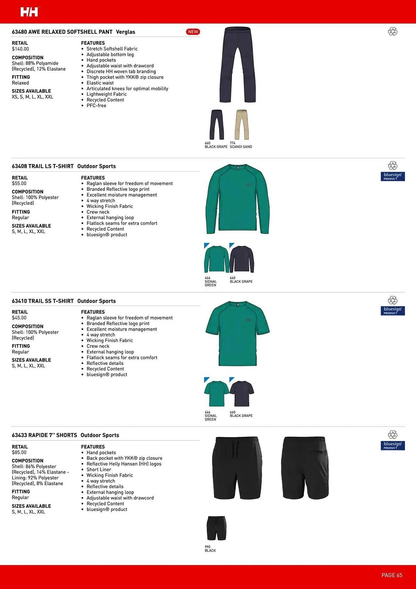 Helly Hansen flyer from September 11 to February 28 2026 - flyer page 65