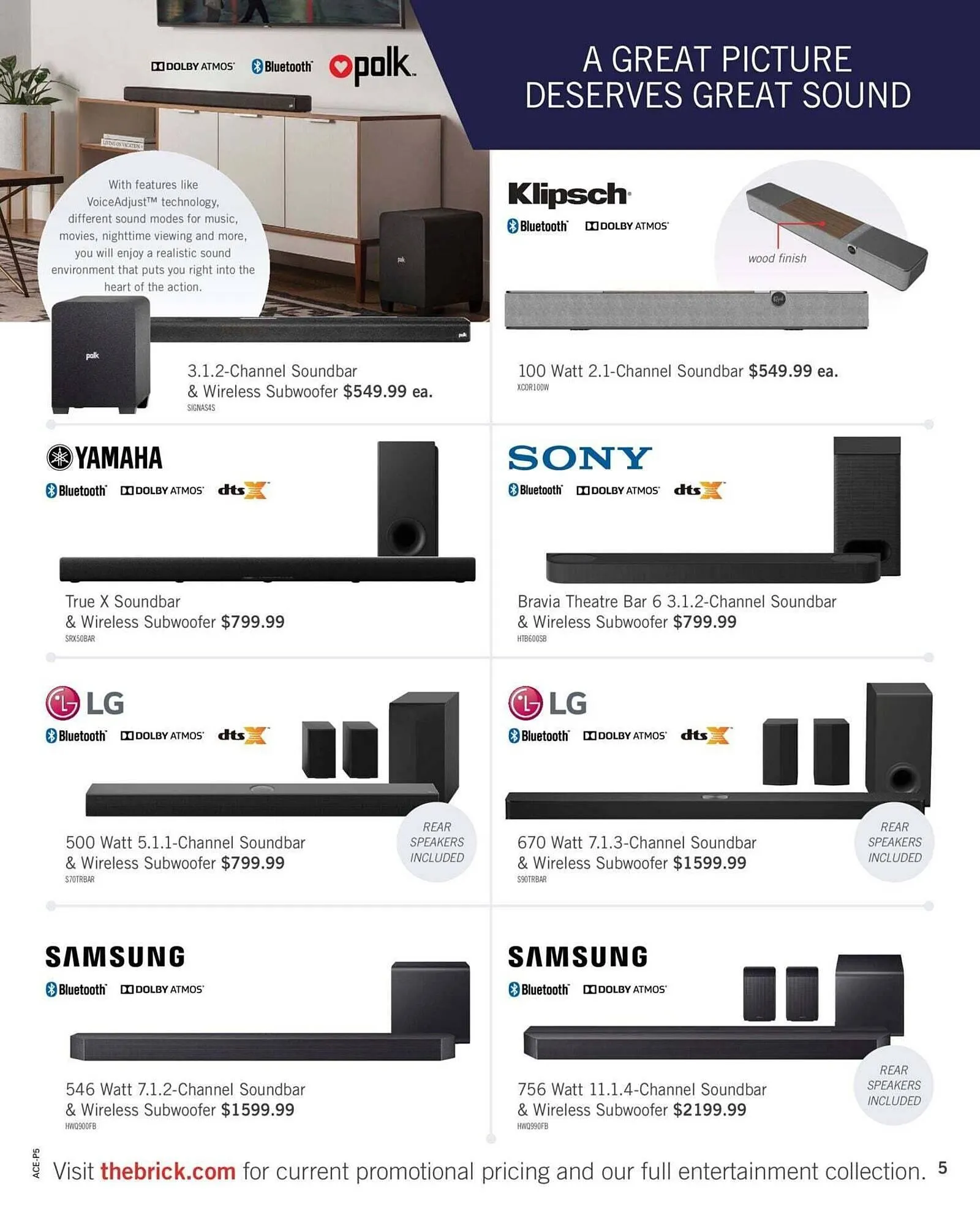 The Brick flyer from September 1 to January 1 2026 - flyer page 5