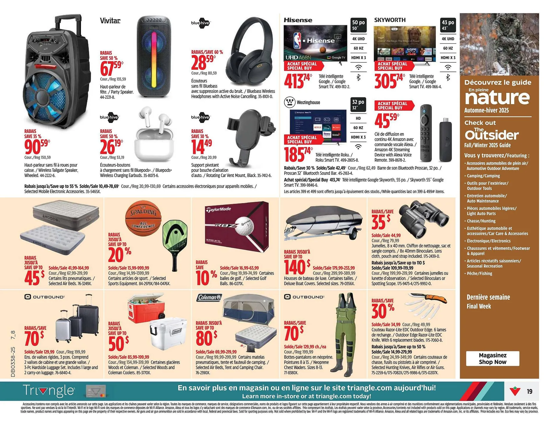 Canadian Tire flyer from September 11 to September 17 2025 - flyer page 20