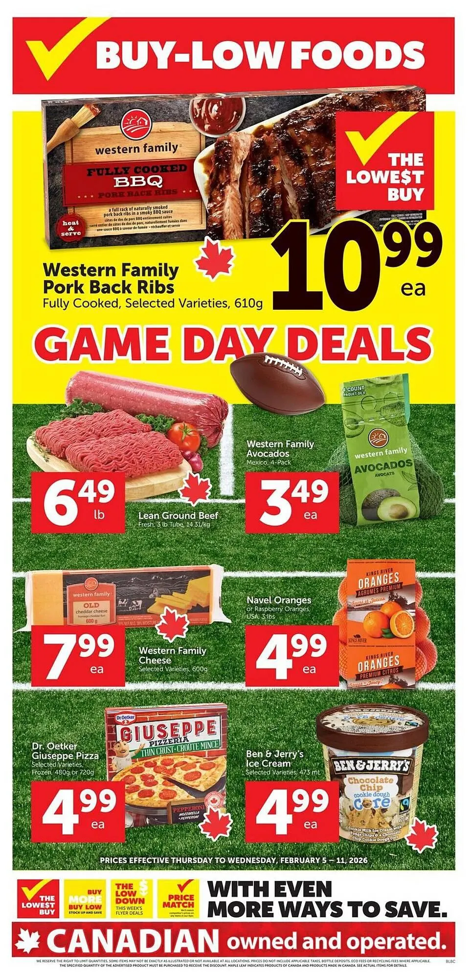 Buy-Low Foods flyer from February 5 to February 11 2026 - flyer page 2