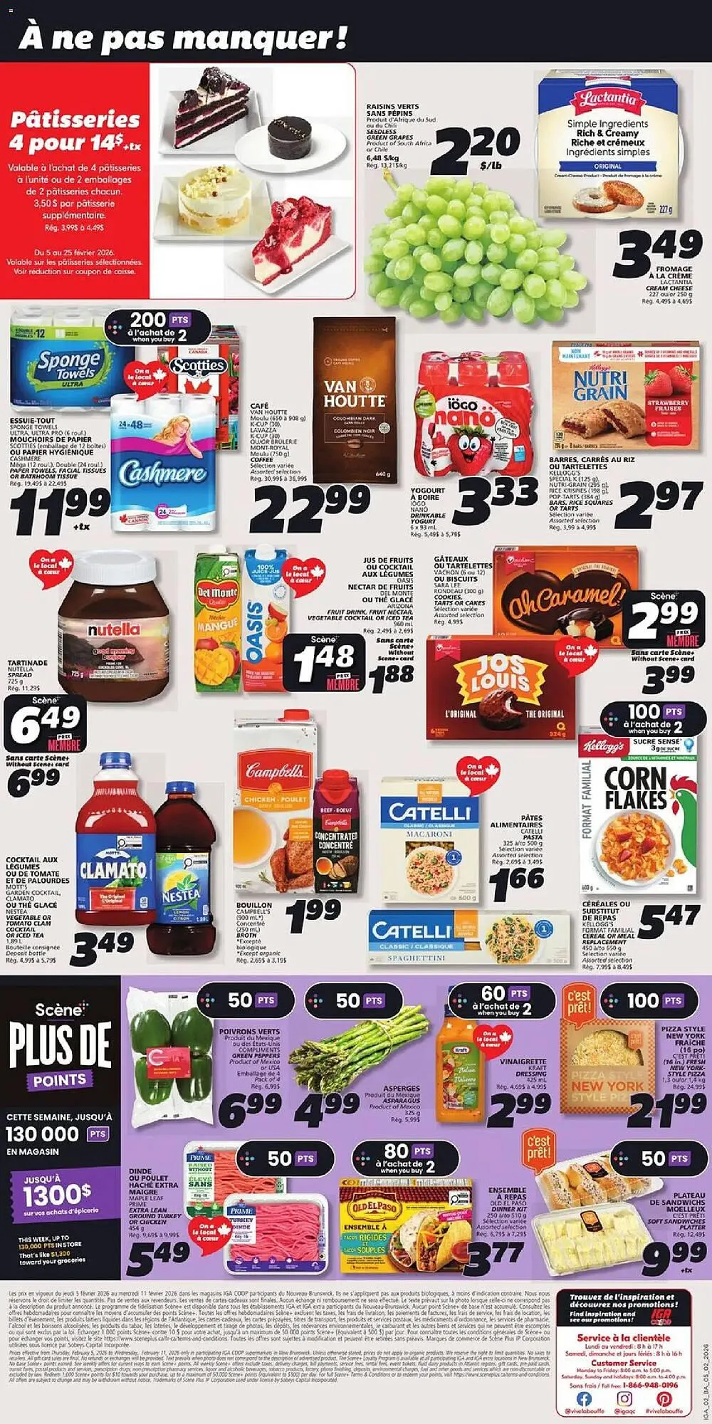 IGA flyer from February 5 to February 12 2026 - flyer page 2