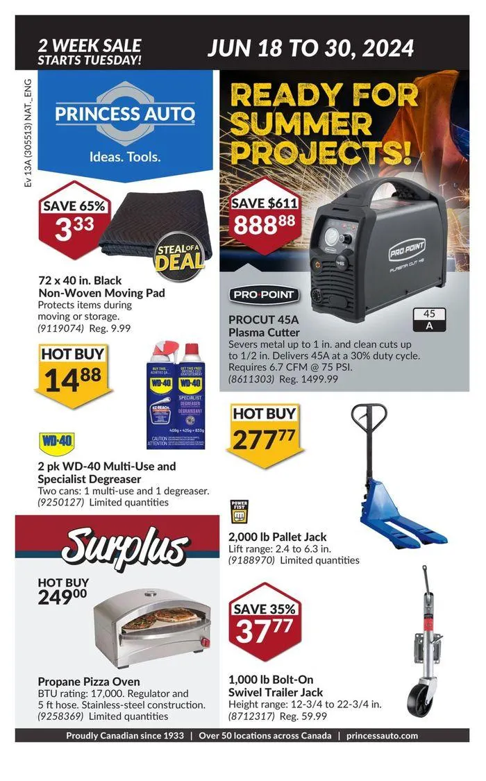 Ready For Summer from June 18 to June 30 2024 - flyer page 1