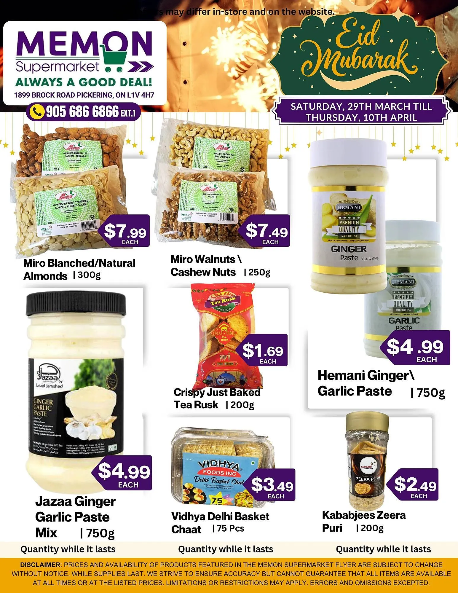 Memon Supermarket flyer from April 4 to April 10 2025 - flyer page 6