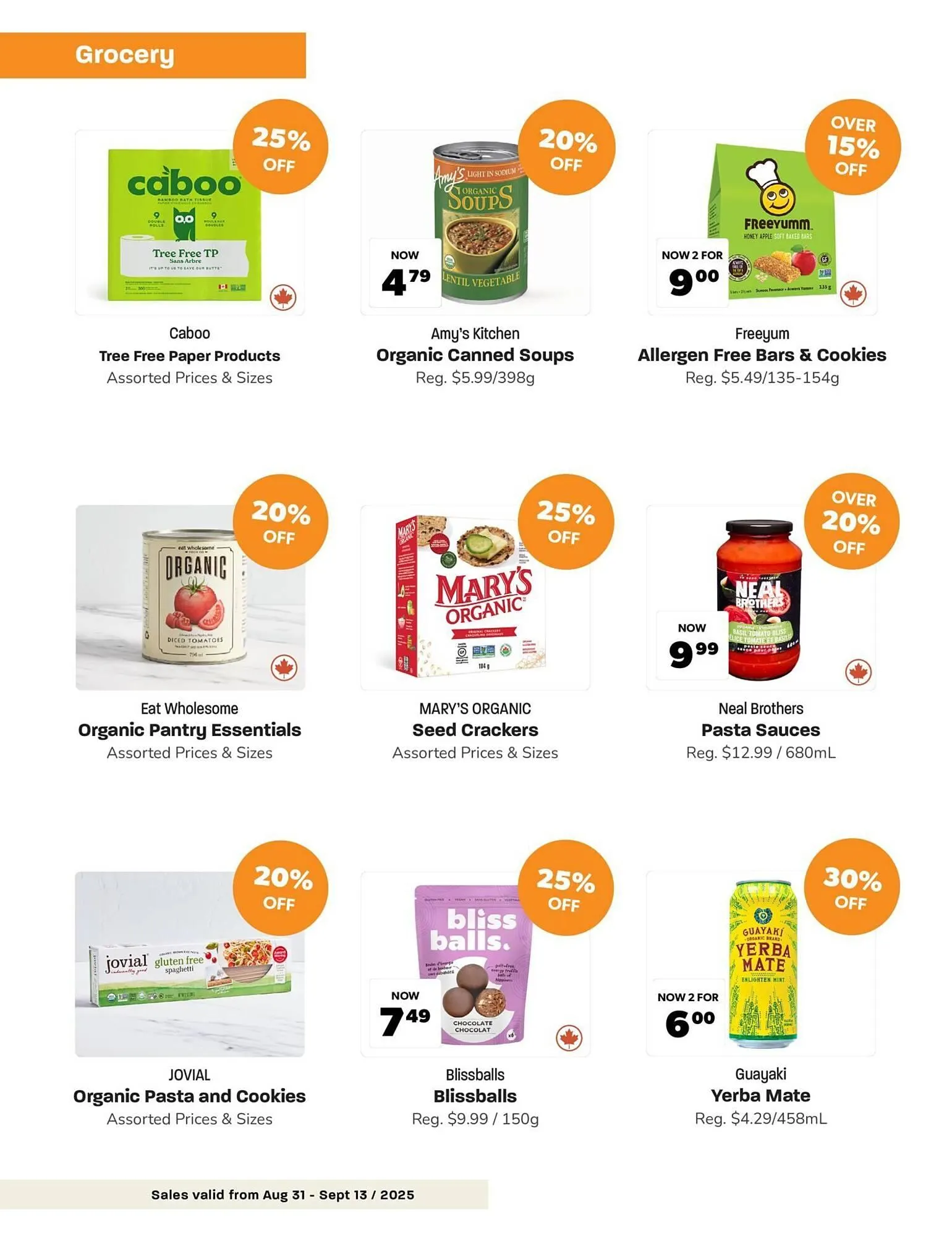 Blush Lane Organics flyer from September 1 to September 15 2025 - flyer page 5