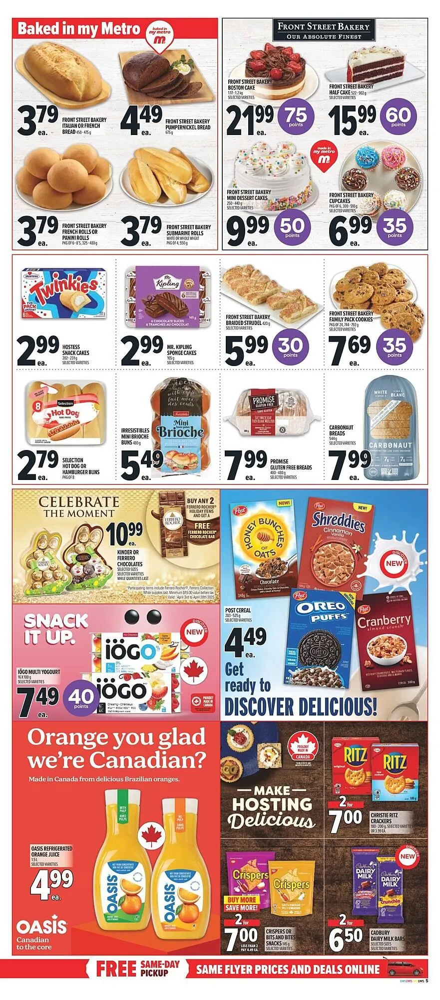 Metro flyer from April 3 to April 10 2025 - flyer page 9