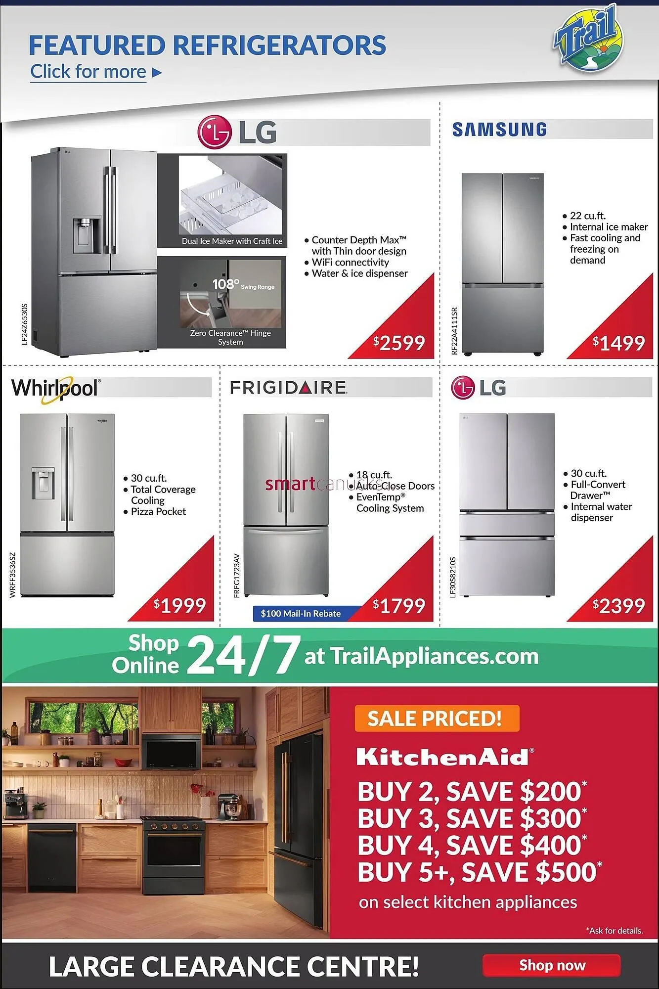 Trail Appliances flyer from February 26 to March 4 2026 - flyer page 2