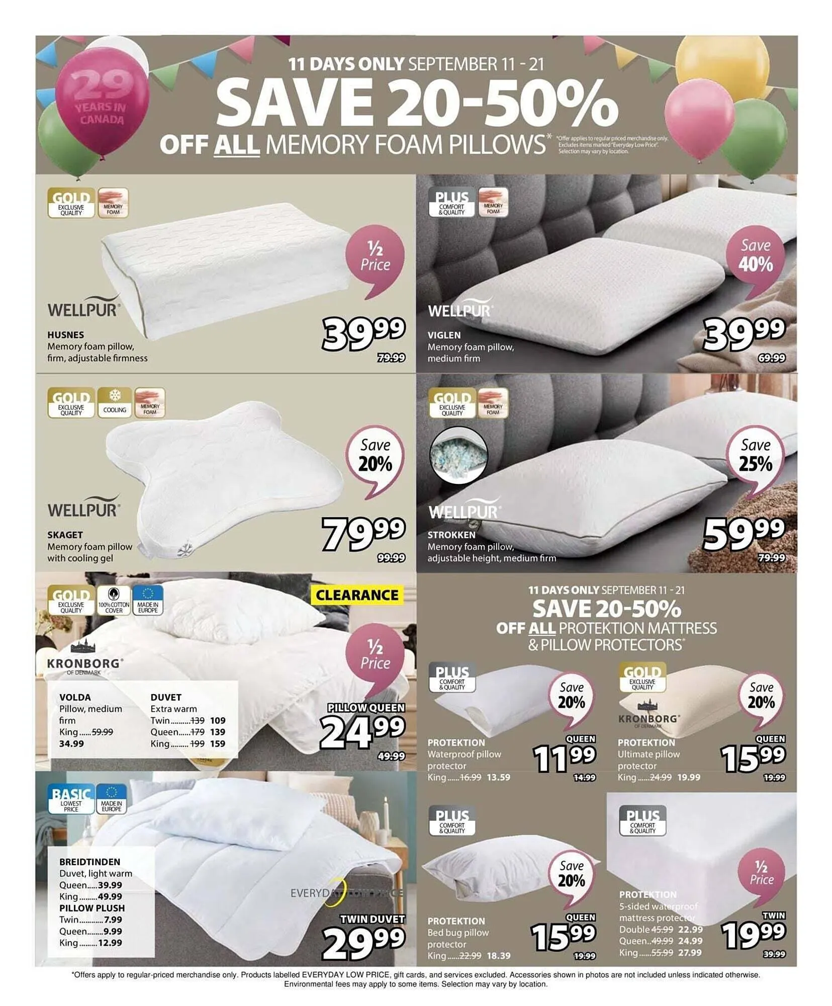 JYSK flyer from September 11 to September 25 2025 - flyer page 20