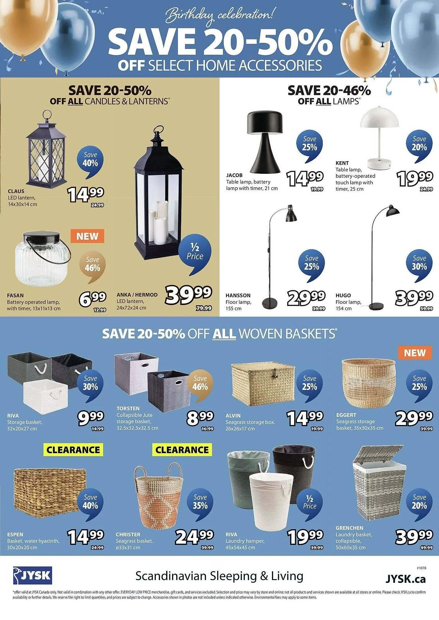 JYSK flyer from March 27 to April 3 2025 - flyer page 29