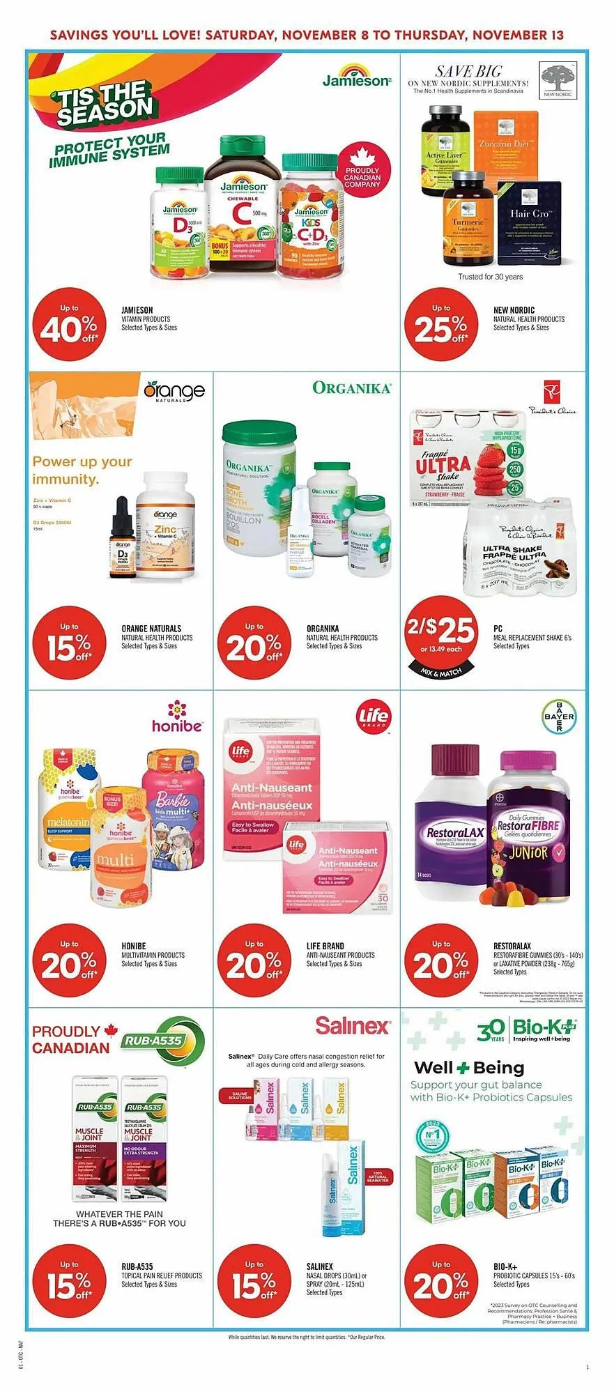 Shoppers Drug Mart flyer from November 7 to November 14 2025 - flyer page 18