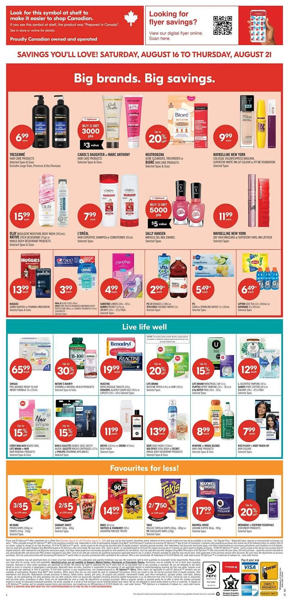 Shoppers Drug Mart flyer from August 14 to August 21 2025 - flyer page 22