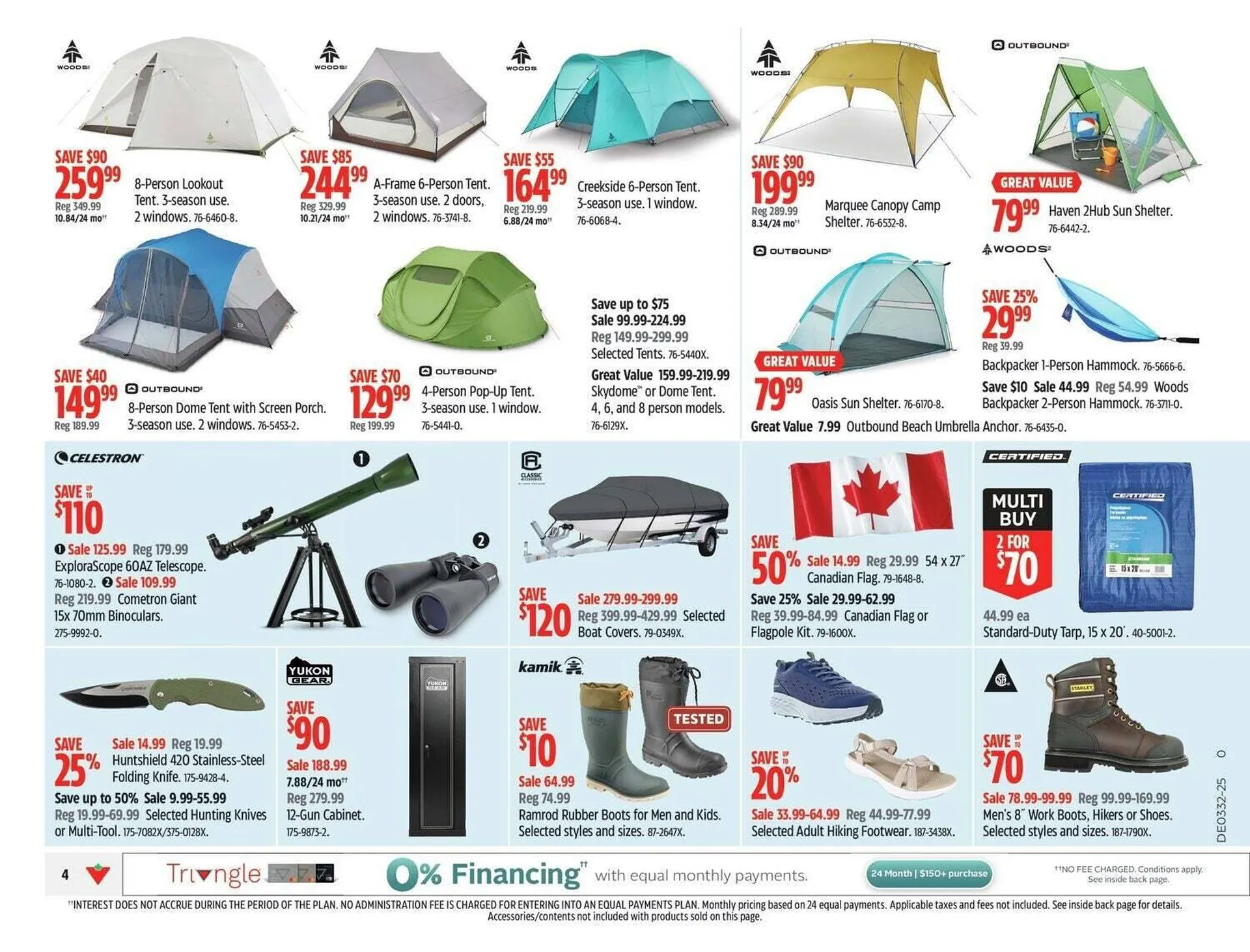 Canadian Tire flyer from August 1 to August 8 2025 - flyer page 4