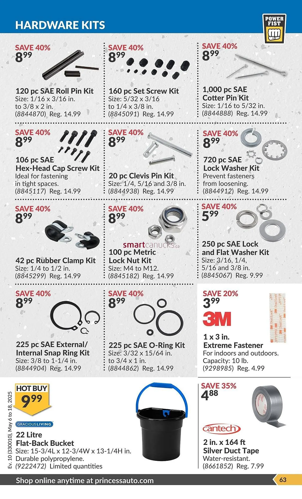 Princess Auto flyer from May 5 to May 11 2025 - flyer page 66