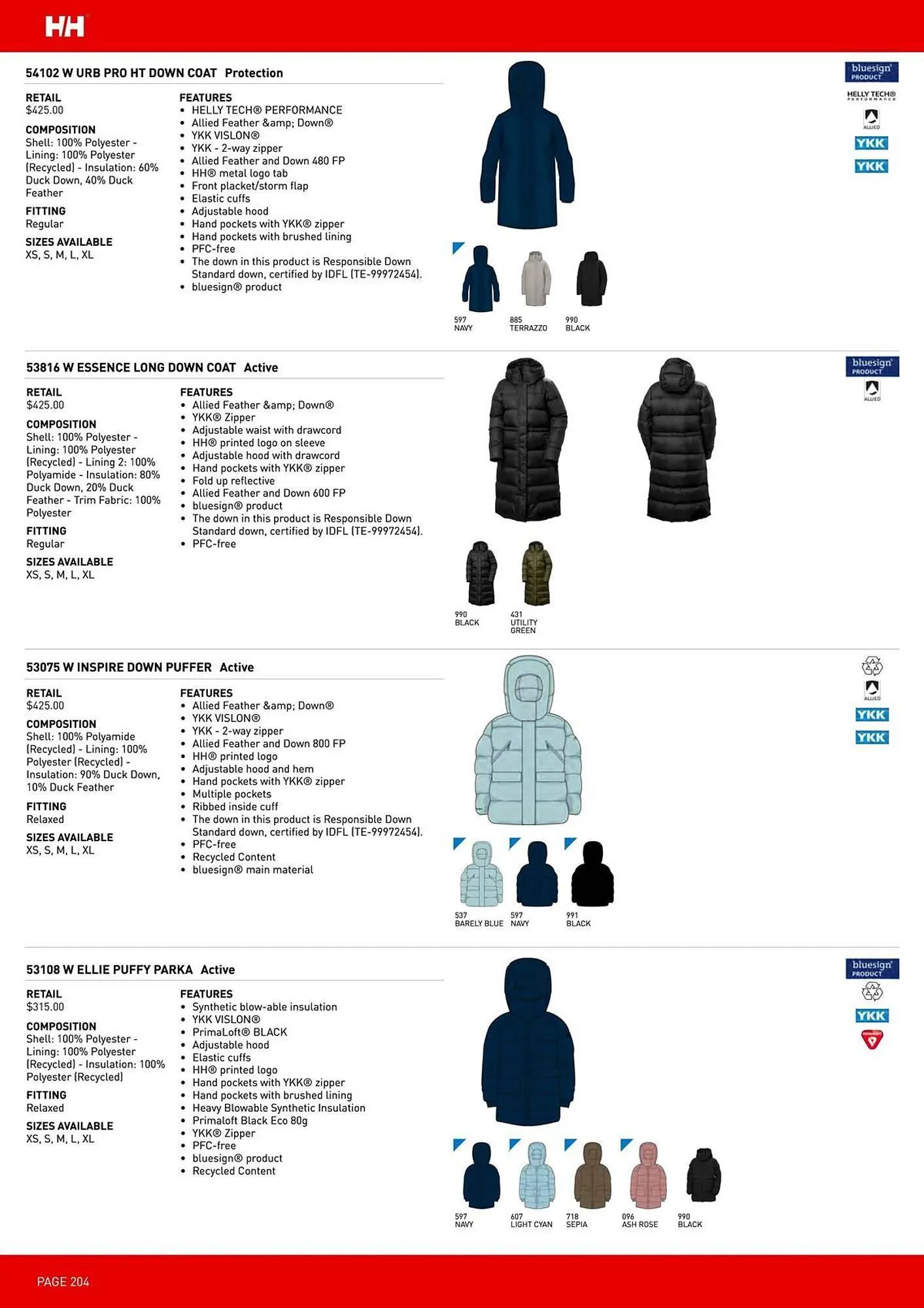 Helly Hansen flyer from September 11 to February 28 2026 - flyer page 204