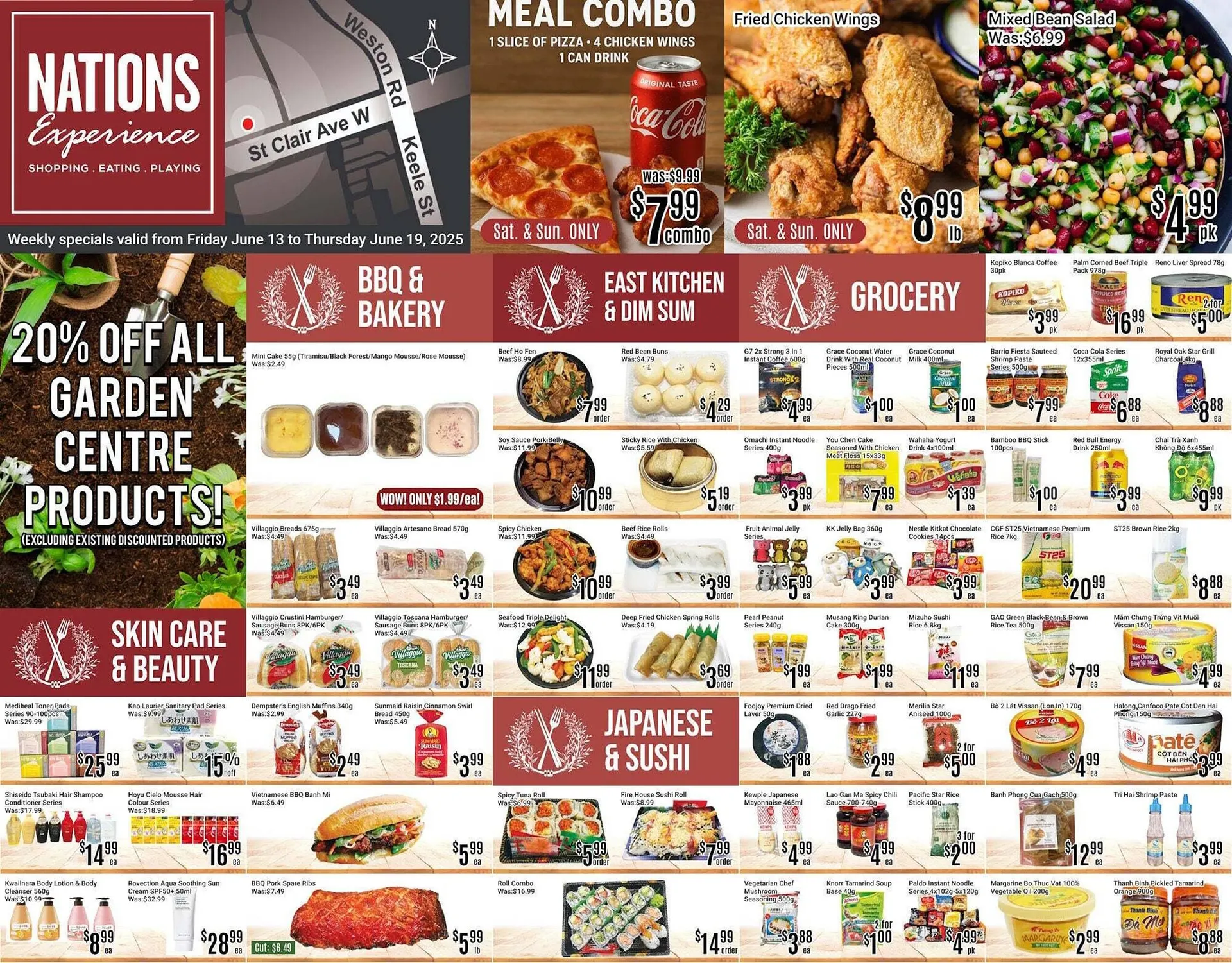 Nations Fresh Foods flyer from June 13 to June 20 2025 - flyer page 1