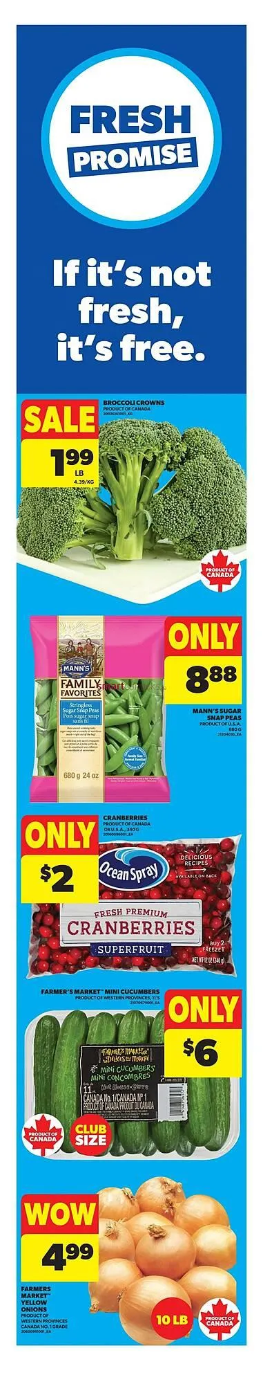 Real Canadian Superstore flyer from September 25 to October 1 2025 - flyer page 1
