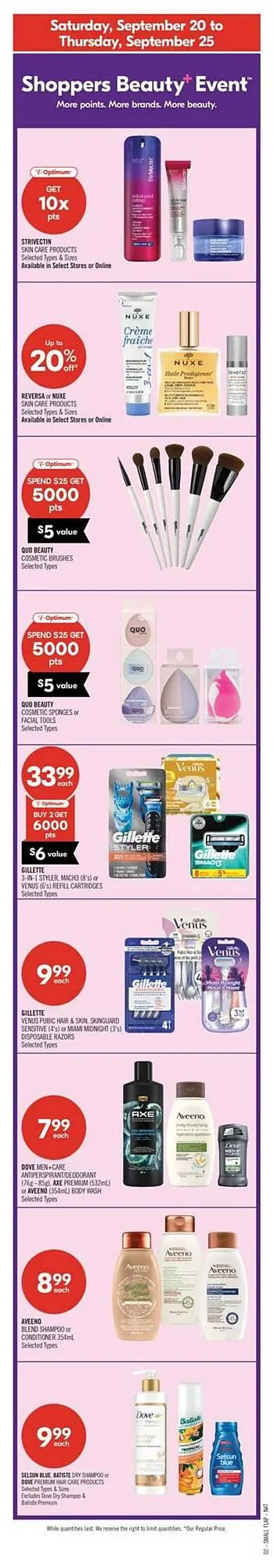 Shoppers Drug Mart flyer from September 18 to September 22 2025 - flyer page 3