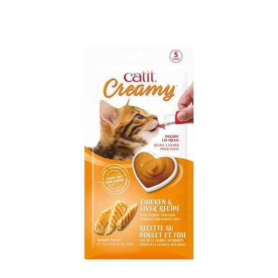 Creamy lickable treats, chicken