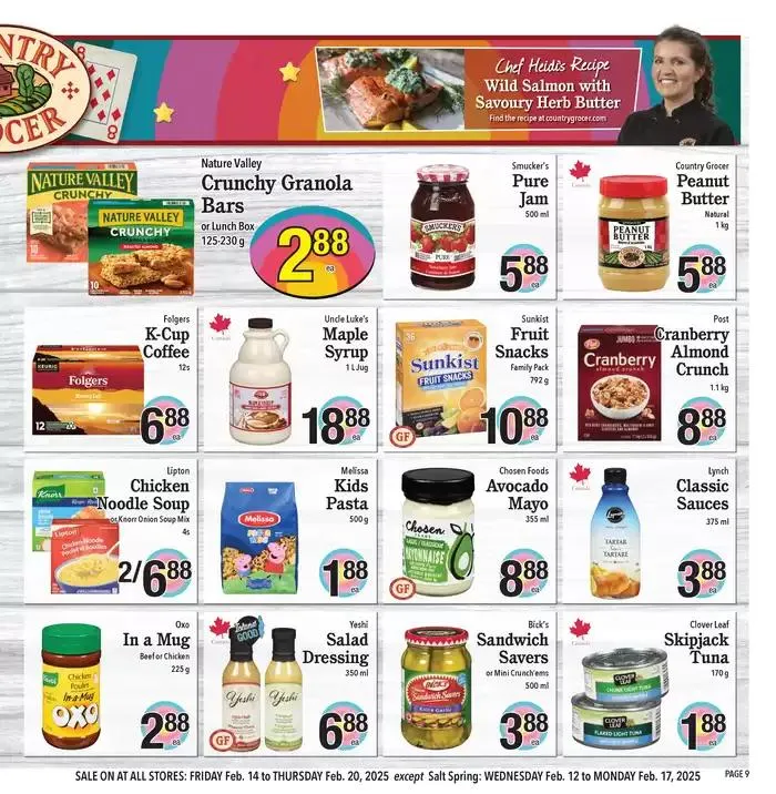 Our best bargains from February 12 to February 26 2025 - flyer page 9