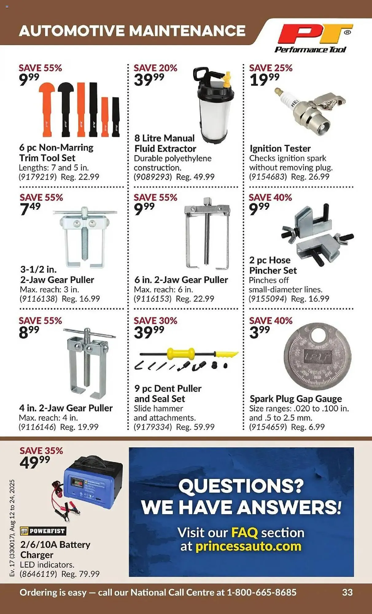 Princess Auto flyer from August 12 to August 25 2025 - flyer page 37