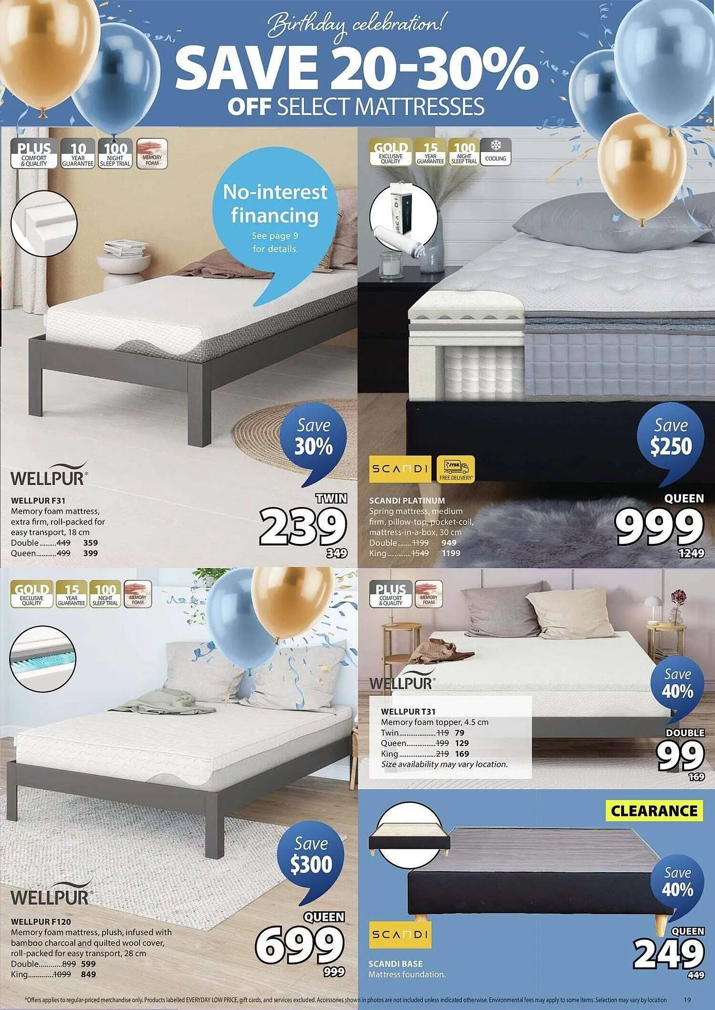 JYSK flyer from March 27 to April 3 2025 - flyer page 19