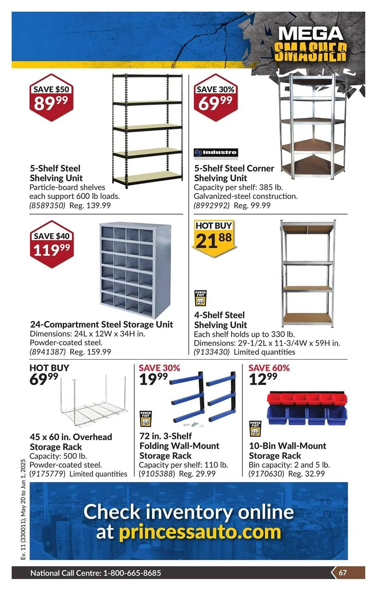 Princess Auto flyer from May 20 to June 1 2025 - flyer page 74