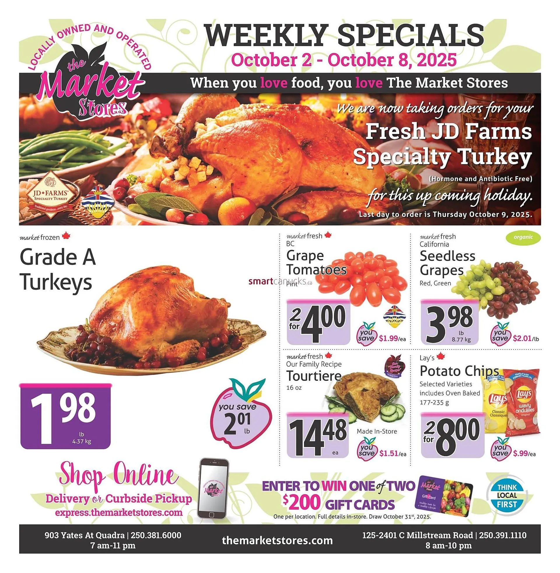 The Market Stores flyer from October 2 to October 8 2025 - flyer page 1