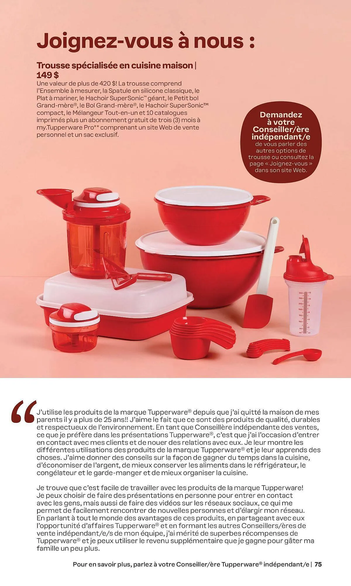 Tupperware flyer from April 26 to May 10 2024 - flyer page 75
