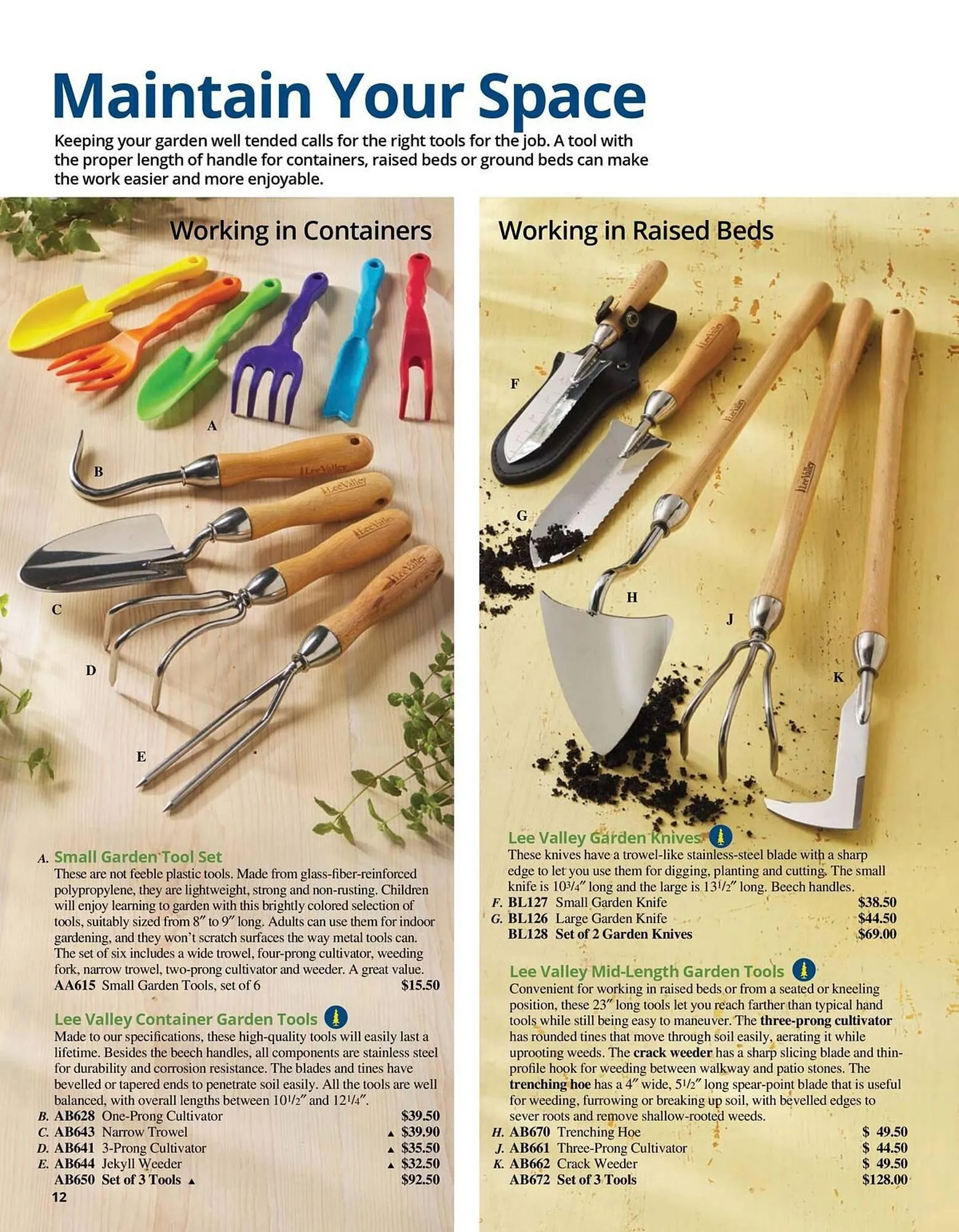 Lee Valley Tools flyer from July 8 to August 31 2025 - flyer page 12