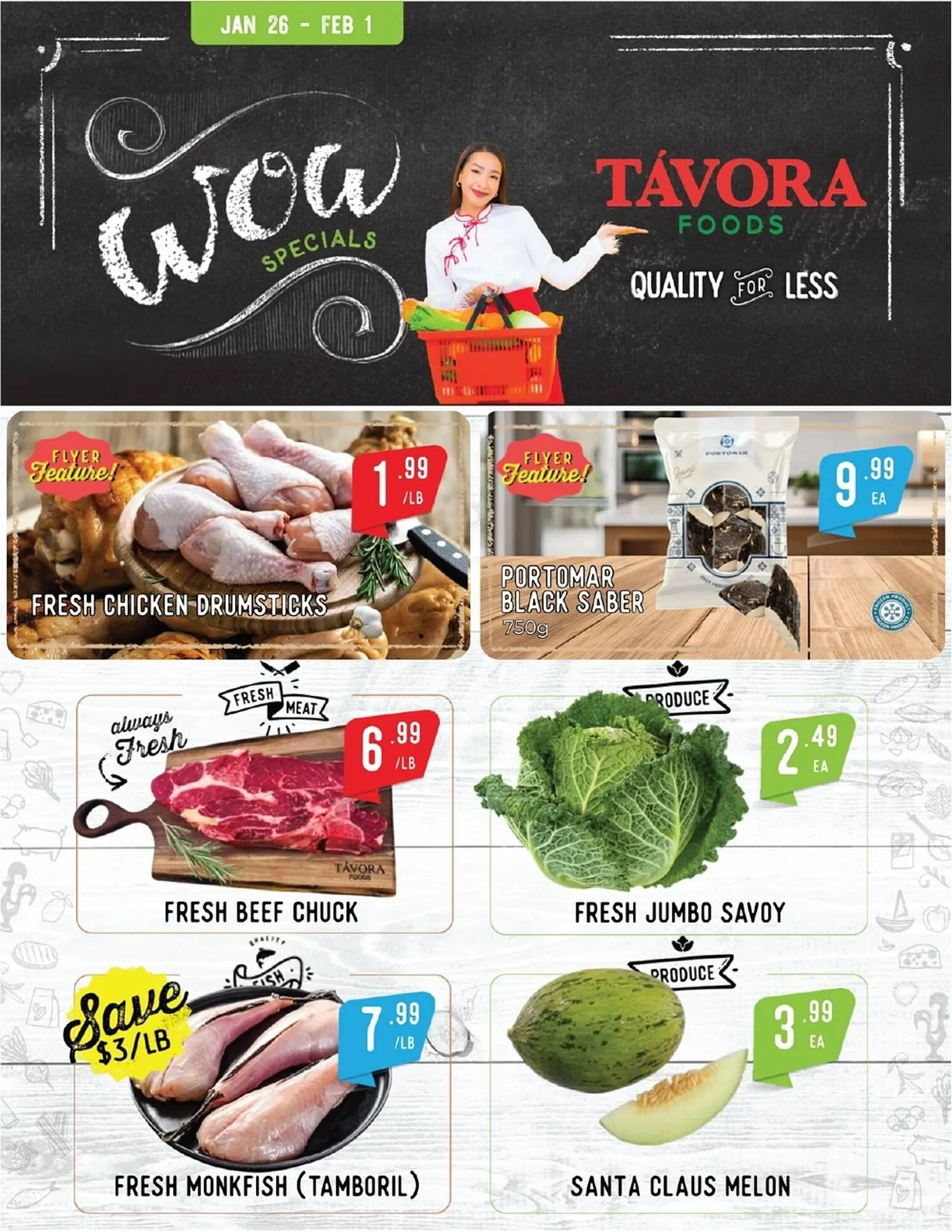 Tavora Foods flyer - 1
