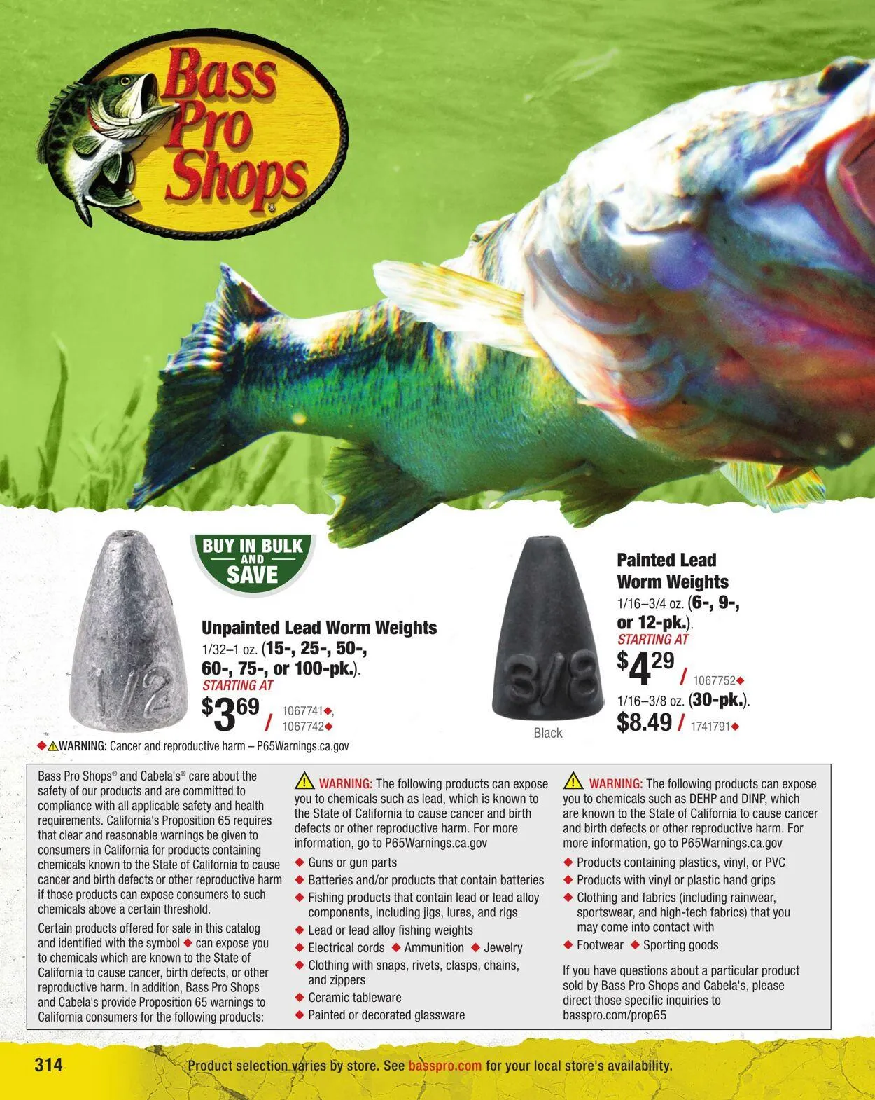 Bass Pro Current flyer from April 7 to April 21 2025 - flyer page 314