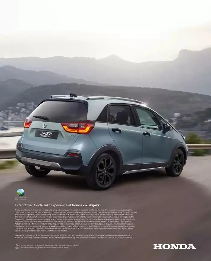 Honda Jazz Crosstar from February 28 to February 28 2026 - flyer page 28