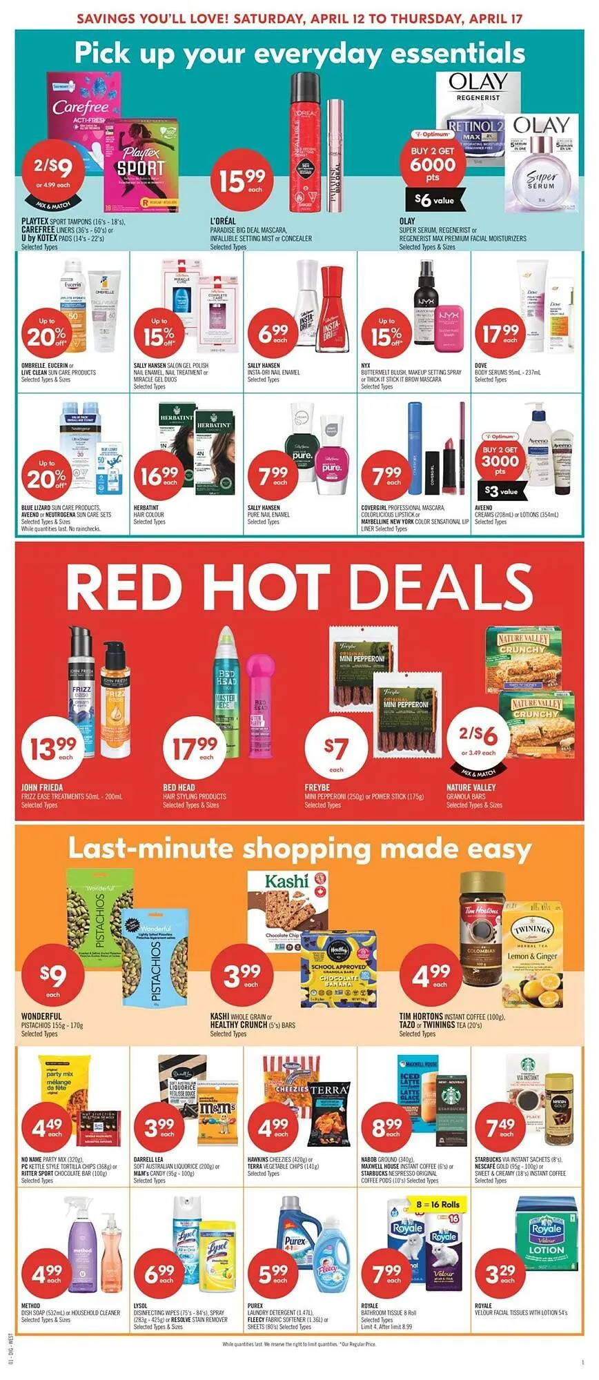 Shoppers Drug Mart flyer from April 10 to April 21 2025 - flyer page 12
