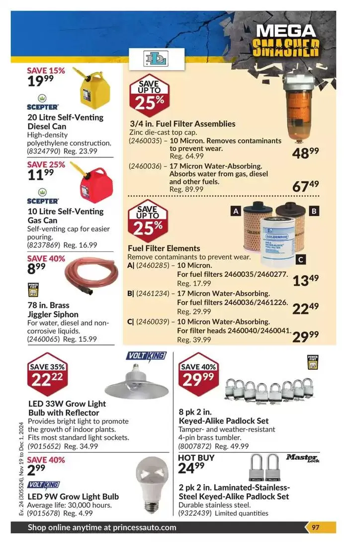 National Sale from November 19 to December 1 2024 - flyer page 105