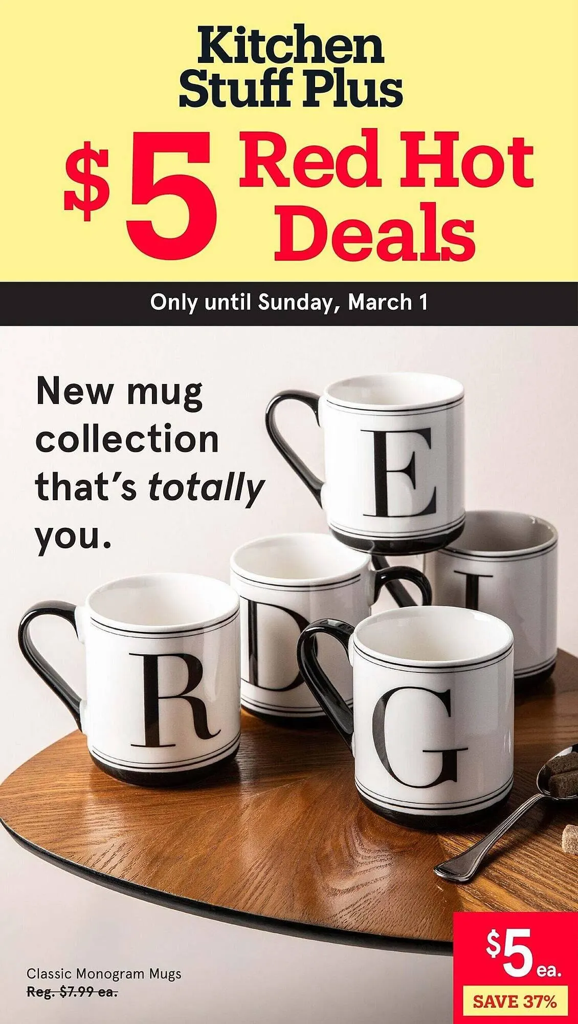 Kitchen Stuff Plus flyer from February 26 to February 27 2026 - flyer page 1