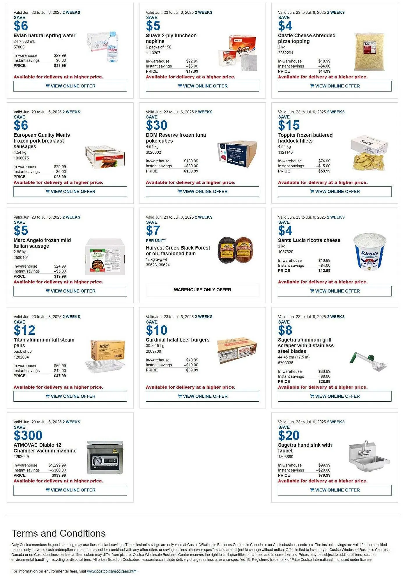 Costco flyer from June 23 to July 7 2025 - flyer page 2