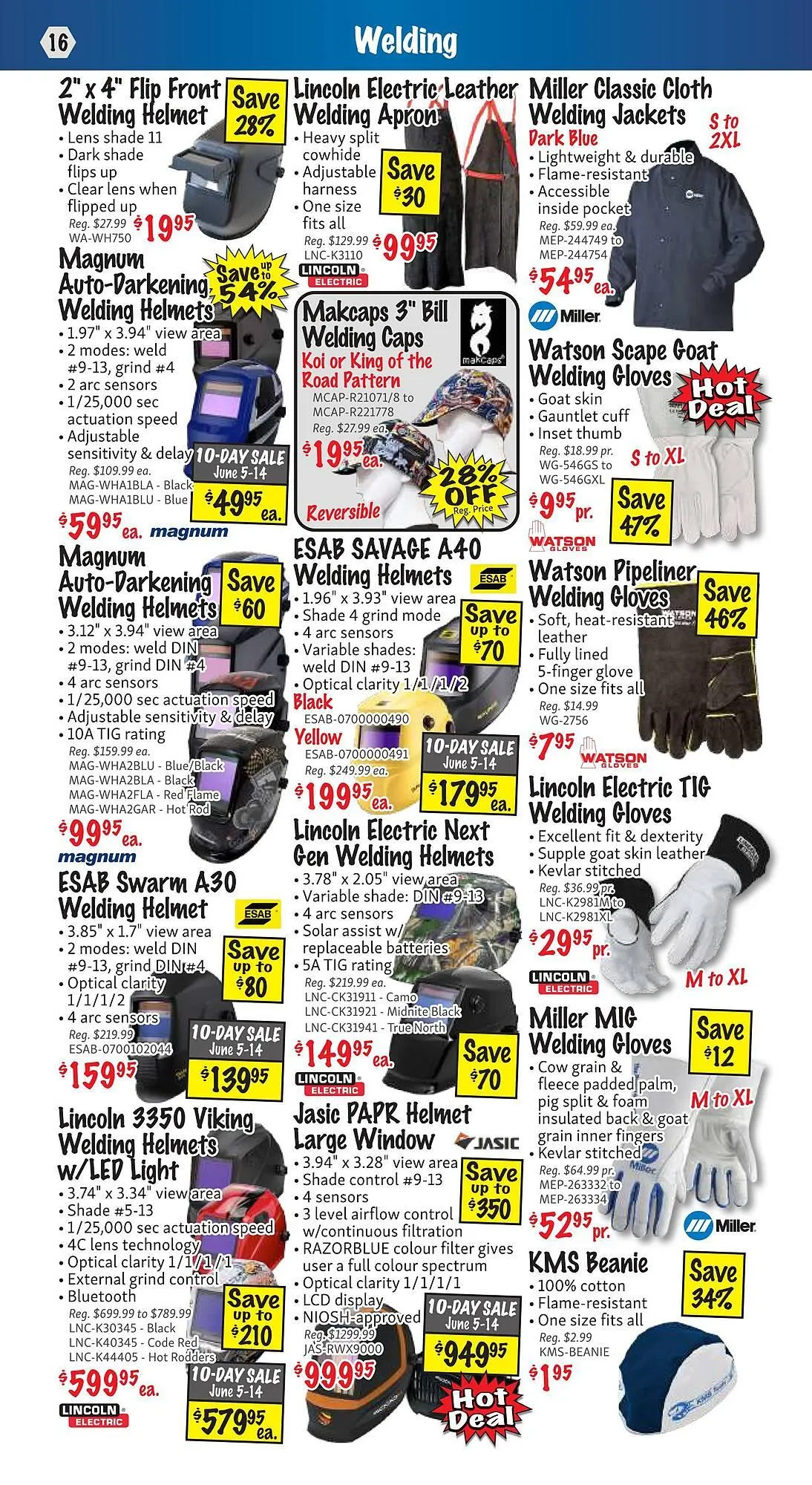 KMS Tools flyer from June 1 to June 30 2025 - flyer page 16