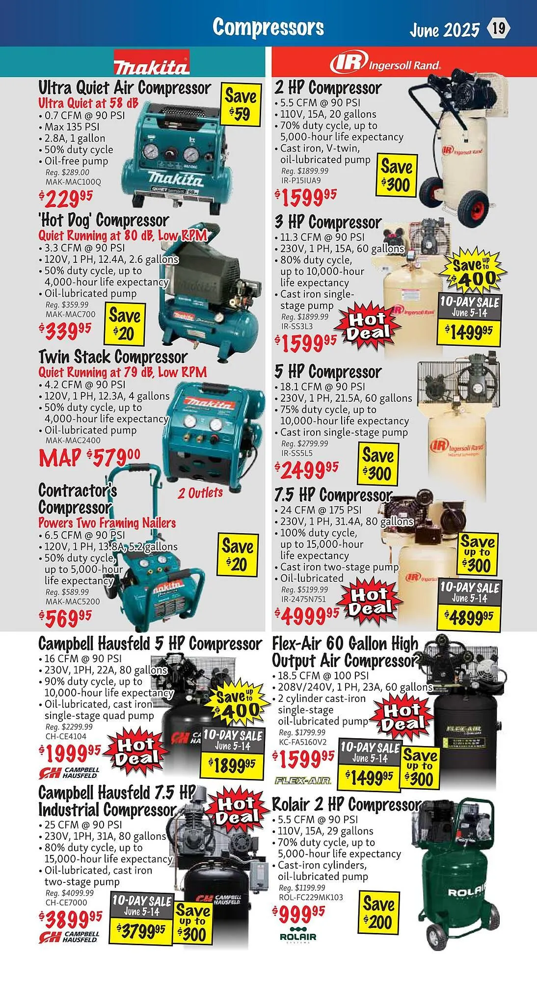 KMS Tools flyer from June 1 to June 30 2025 - flyer page 19