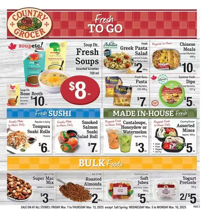 Discover attractive offers from March 7 to March 13 2025 - flyer page 5