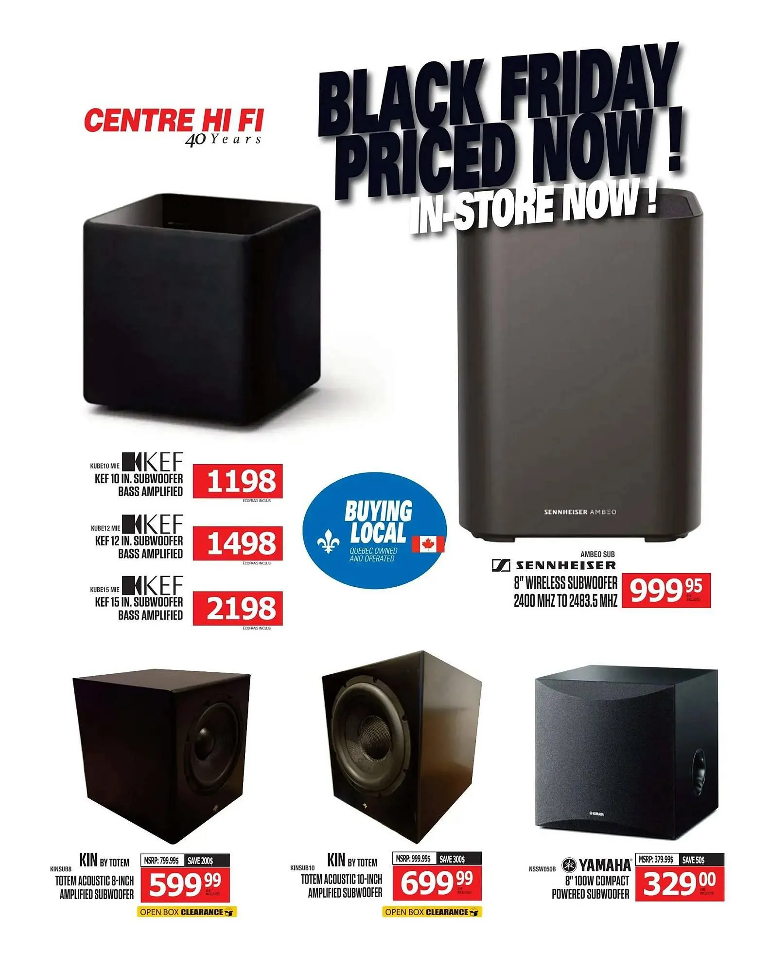 Centre Hi-Fi flyer from October 31 to November 6 2025 - flyer page 63