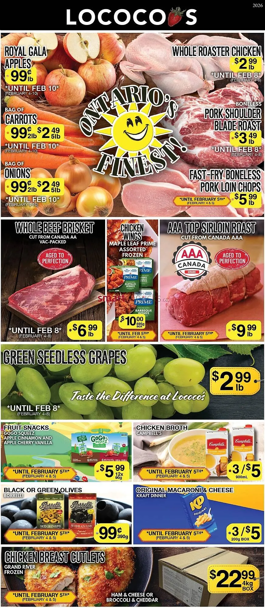 Lococo's flyer from February 4 to February 8 2026 - flyer page 1