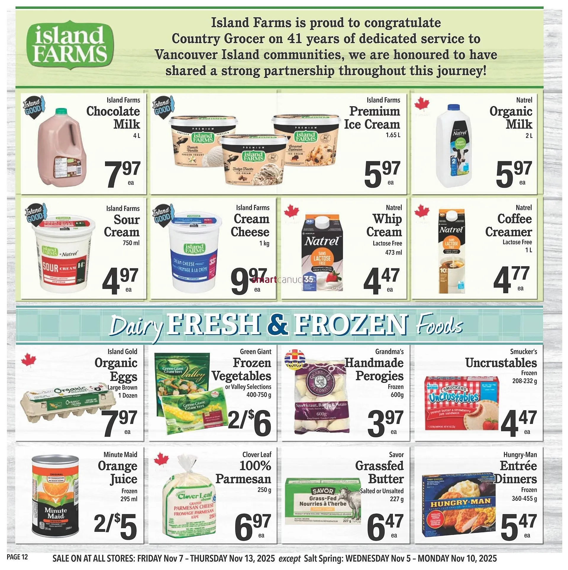 Country Grocer flyer from November 6 to November 12 2025 - flyer page 12