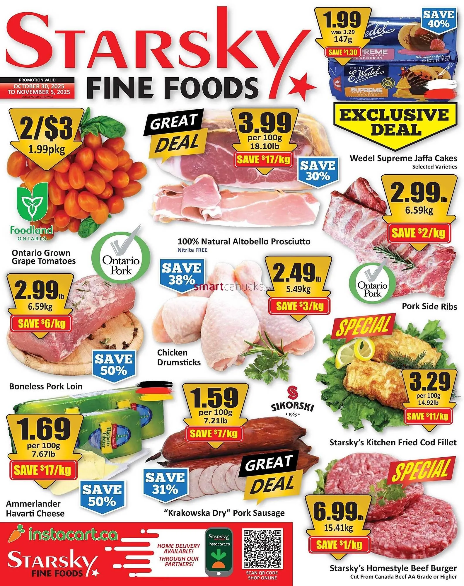 Starsky flyer from October 27 to November 2 2025 - flyer page 1