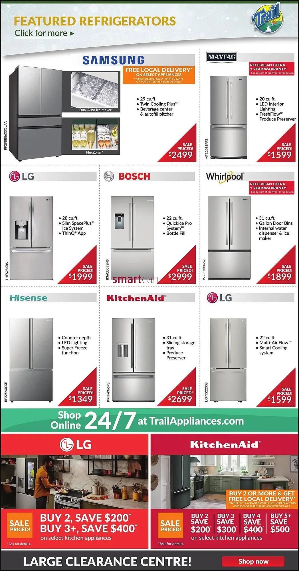 Trail Appliances flyer from January 1 to January 7 2026 - flyer page 2