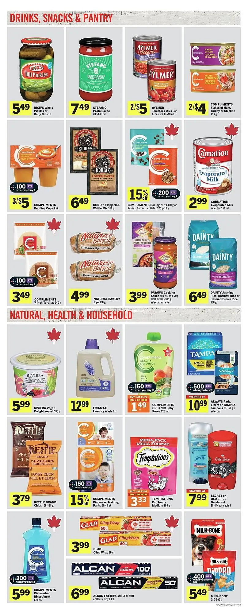 IGA flyer from April 24 to May 1 2025 - flyer page 9