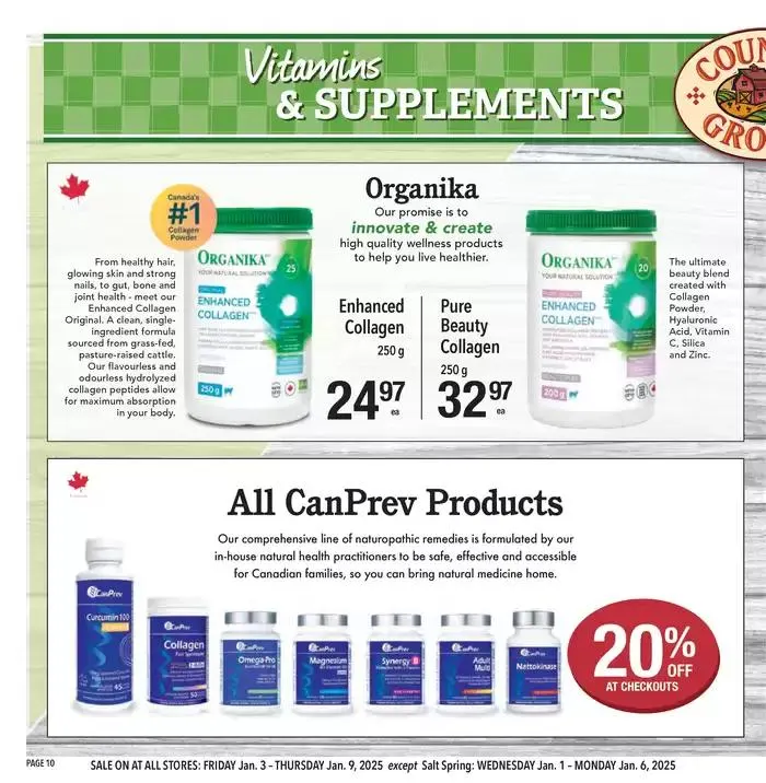 Offers for bargain hunters from January 1 to January 8 2025 - flyer page 10