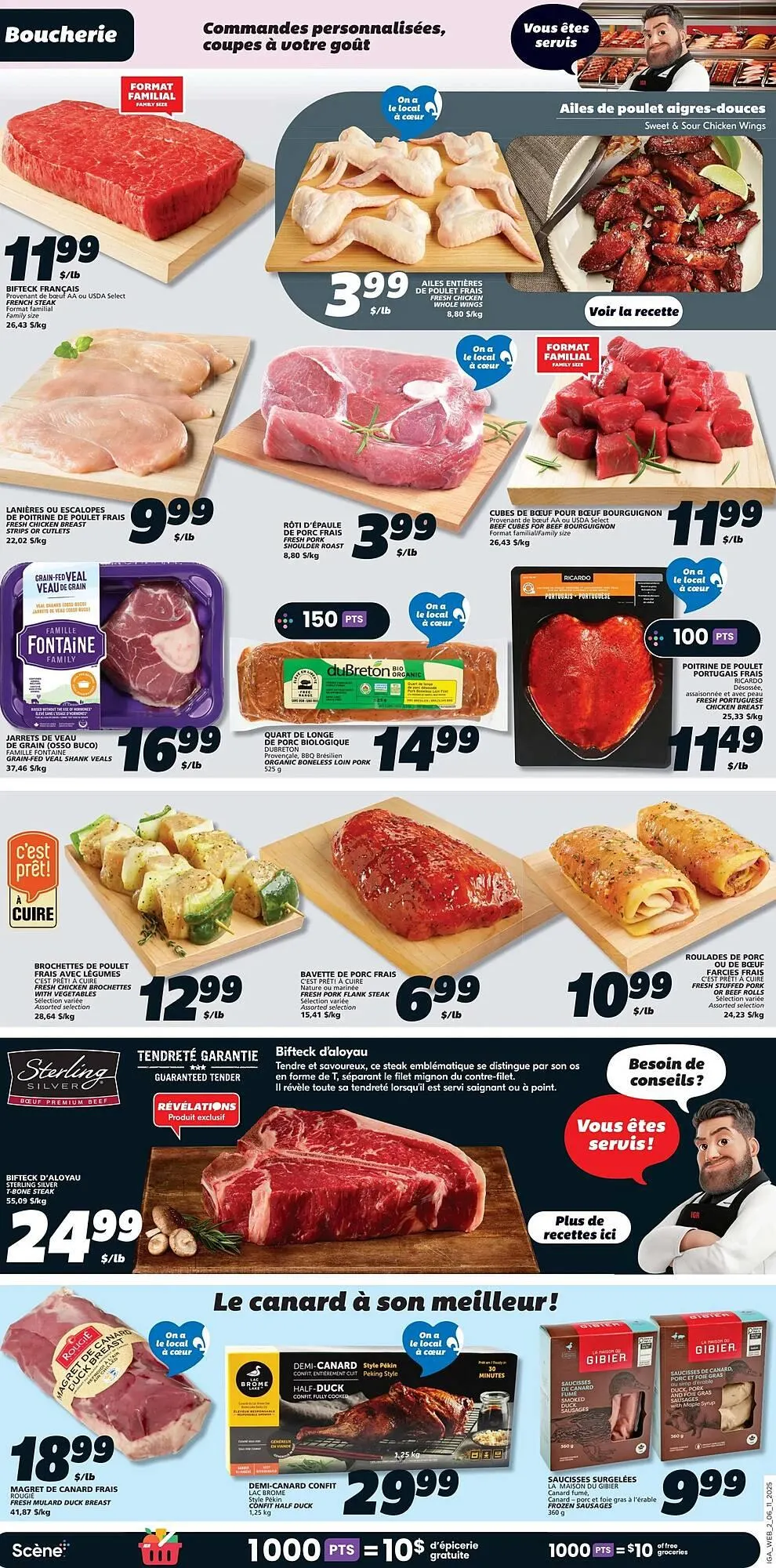 IGA flyer from November 6 to November 12 2025 - flyer page 4