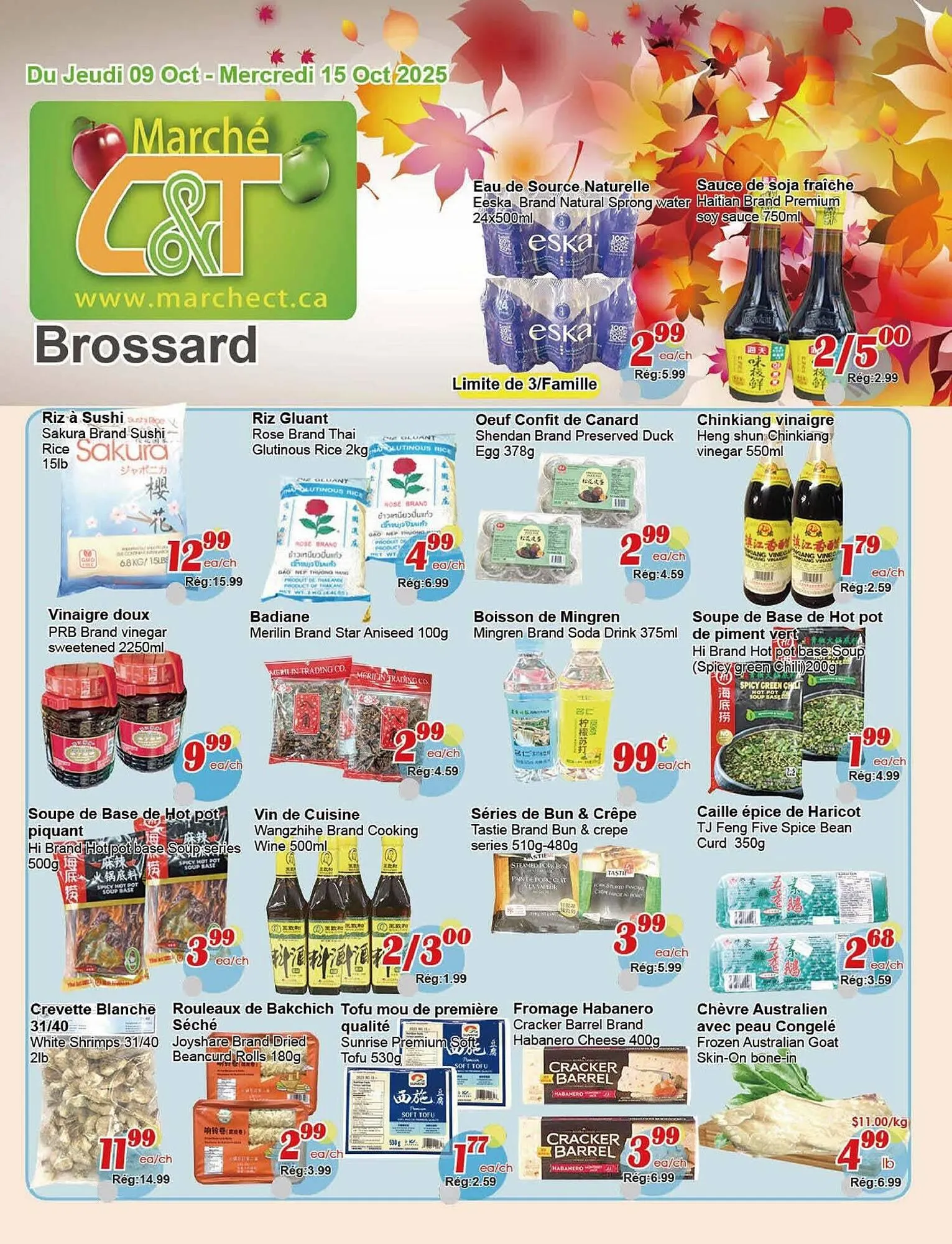 Marche C&T flyer from October 9 to October 23 2025 - flyer page 1