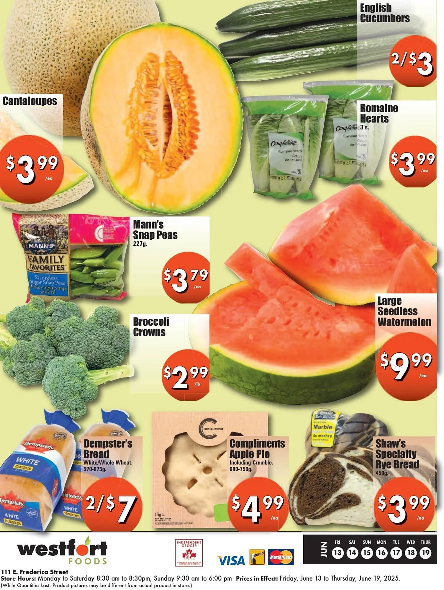 Westfort Foods flyer from June 13 to June 19 2025 - flyer page 4