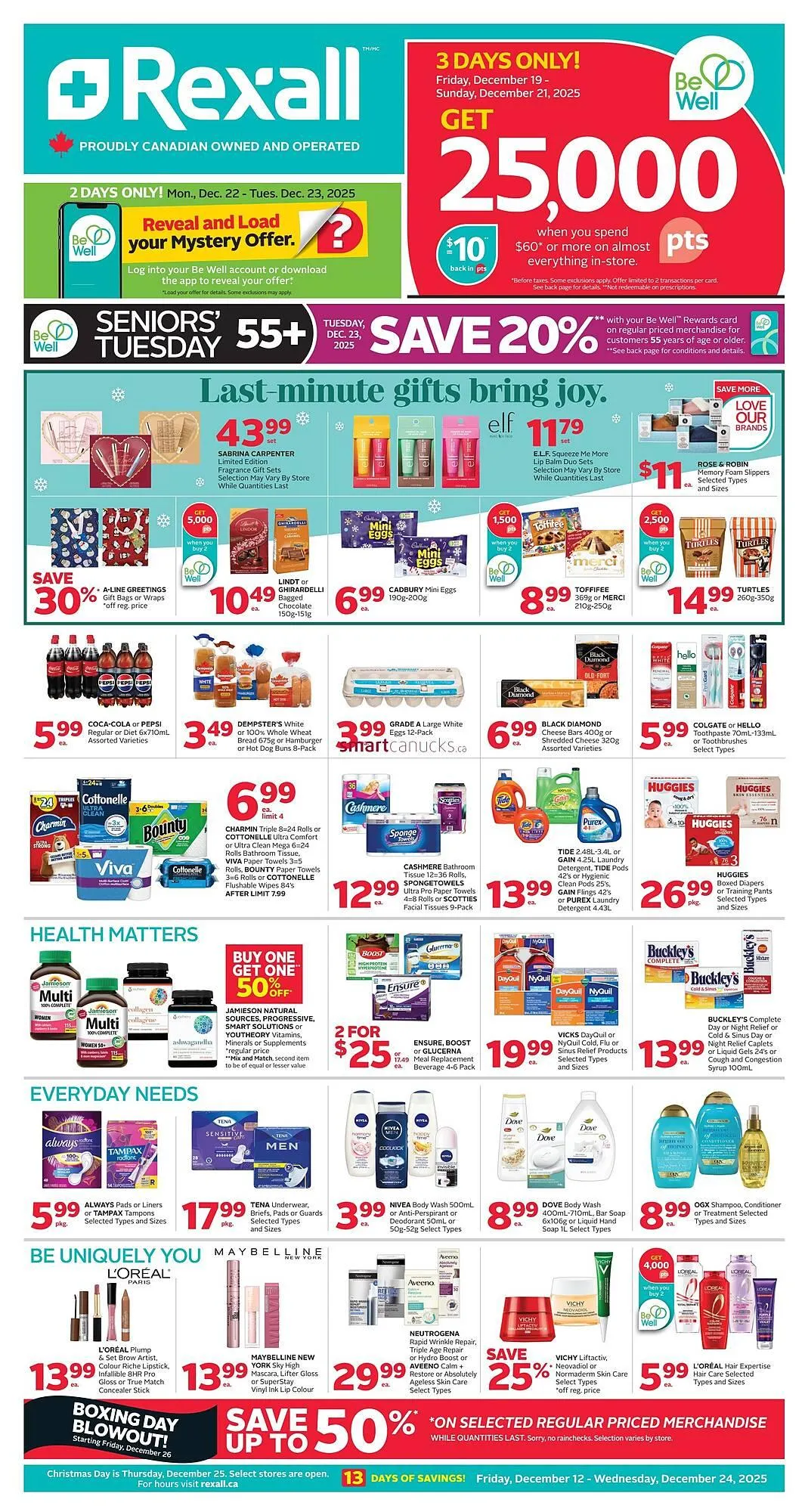 Rexall flyer from December 19 to December 25 2025 - flyer page 2
