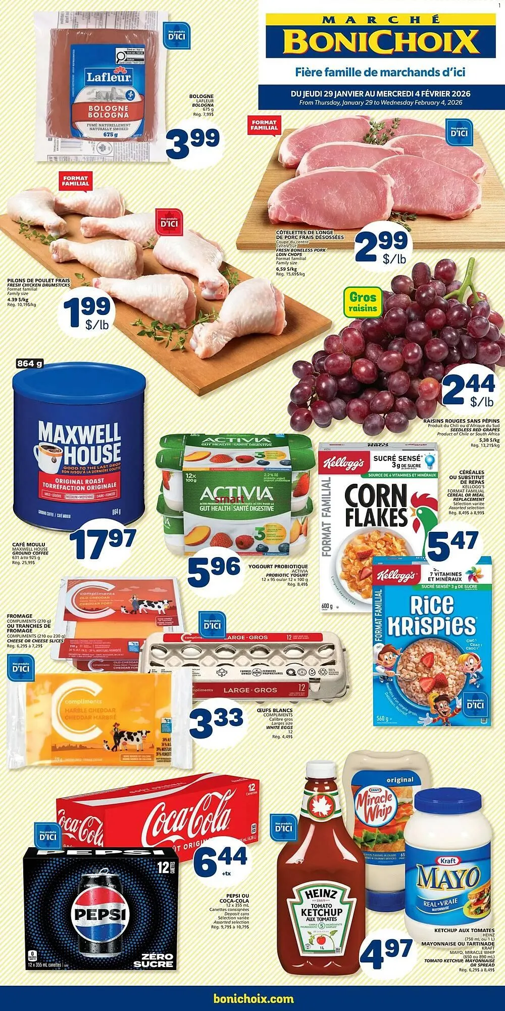 Marché Bonichoix flyer - 1